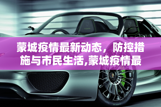 蒙城疫情最新动态，防控措施与市民生活,蒙城疫情最新消息
