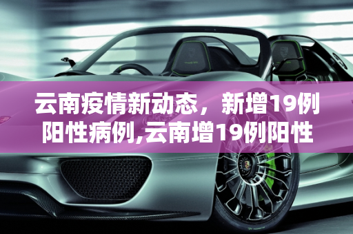 云南疫情新动态，新增19例阳性病例,云南增19例阳性