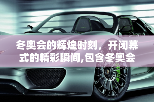 冬奥会的辉煌时刻，开闭幕式的精彩瞬间,包含冬奥会开闭幕式的词条