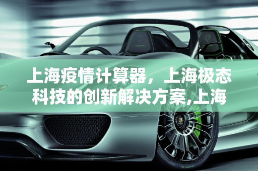 上海疫情计算器，上海极态科技的创新解决方案,上海疫情计算器上海极态科技