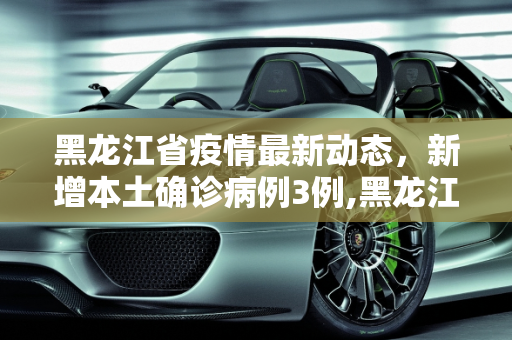 黑龙江省疫情最新动态，新增本土确诊病例3例,黑龙江省新增本土确诊病例3例