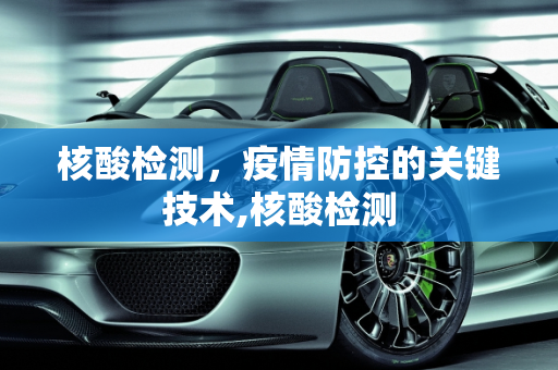核酸检测，疫情防控的关键技术,核酸检测