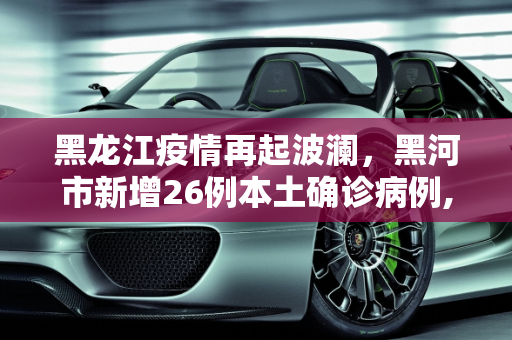黑龙江疫情再起波澜，黑河市新增26例本土确诊病例,黑龙江新增本土确诊26例均在黑河