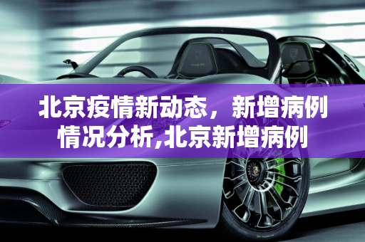 北京疫情新动态，新增病例情况分析,北京新增病例