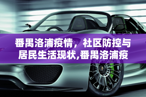 番禺洛浦疫情，社区防控与居民生活现状,番禺洛浦疫情
