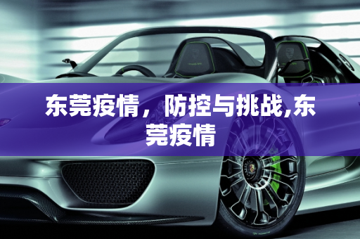 东莞疫情，防控与挑战,东莞疫情