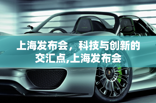 上海发布会，科技与创新的交汇点,上海发布会