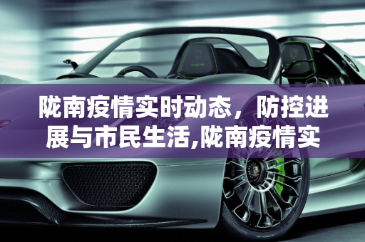 陇南疫情实时动态，防控进展与市民生活,陇南疫情实时动态