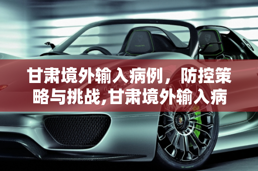 甘肃境外输入病例，防控策略与挑战,甘肃境外输入病例