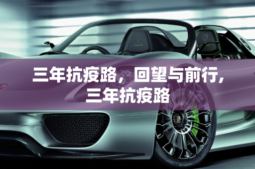 三年抗疫路，回望与前行,三年抗疫路