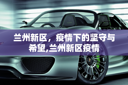 兰州新区，疫情下的坚守与希望,兰州新区疫情
