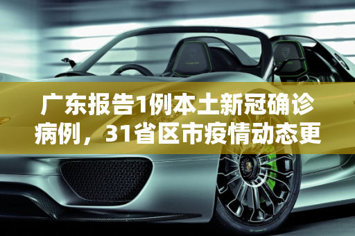 广东报告1例本土新冠确诊病例，31省区市疫情动态更新,31省区市新增本土确诊1例 在广东
