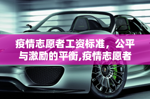 疫情志愿者工资标准，公平与激励的平衡,疫情志愿者工资标准